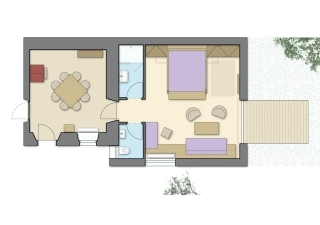Levandulový apartmán